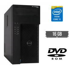 Комп'ютер Dell Precision T1700 Tower / Intel Core i5-4590 (4 ядра по 3.3 - 3.7 GHz) / 16 GB DDR3 / no HDD / Intel HD Graphics 4600 / 365W / DVD-ROM / DisplayPort б/в