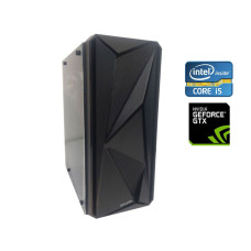 Ігровий ПК 1stPlayer Black Tower NEW / Intel Core i5-4590 (4 ядра по 3.3 - 3.7 GHz) / 16 GB DDR3 / 480 GB SSD NEW / nVidia GeForce GTX 1660 Super, 6 GB GDDR6, 192-bit / 750W + адаптер D-Link DWA-140 б/в