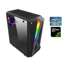 Ігровий ПК 1stPlayer R5-3R1 Tower / Intel Core i5-6600 (4 ядра по 3.3 - 3.9 GHz) / 16 GB DDR4 / 240 GB SSD + 500 HDD / nVidia GeForce GTX 1060, 6 GB GDDR5, 192-bit / 500W б/в