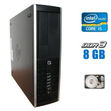 Комп'ютер HP Compaq 6300 Pro SFF / Intel Core i5-3550S (4 ядра по 3.0 - 3.7 GHz) / 8 GB DDR3 / 320 GB HDD б/в