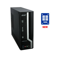 ПК Acer Veriton X2630G SFF / Intel Сore i3-4340 (2 (4) ядра по 3.6 GHz) / 8 GB DDR3 / 120 GB SSD NEW / Intel HD Graphics 4600 / DVD-RW / Win 7 б/в