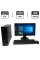 Комплект ПК: Fujitsu Esprimo E710 E90+ Tower / Intel Core i5-3470 (4 ядра по 3.2 - 3.6 GHz) / 8 GB DDR3 / 500 GB HDD / Intel Graphics + Монітор 20" (1600x900) TN / VGA б/в
