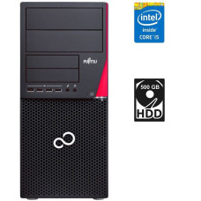 Комп'ютер Fujitsu Esprimo P720 E90+ Tower / Intel Core i5-4590 (4 ядра по 3.3-3.7GHz) / 4GB DDR3 / 500GB HDD / HD Graphics 4600 / 280W / DisplayPort / DVI б/в