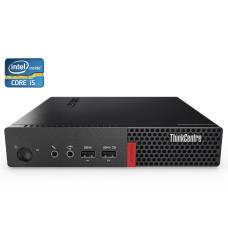 Неттоп Lenovo ThinkCentre M710q Tiny USFF / Intel Core i5-7500T (4 ядра по 2.7 - 3.3 GHz) / 8 GB DDR4 / 250 GB SSD / Intel HD Graphics 630 / Win 10 Pro б/в
