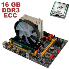 Материнська плата+CPU+RAM+Кулер:X79 2.7+Intel Xeon E5-2620(6 ядер 2.5GHz)+ 16 GB DDR3