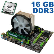 Материнська плата+CPU+RAM+Кулер:X79 2.72 + Intel Xeon E5-2650 (8 ядер по 2.0GHz) + 16GB DDR3