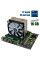 Комплект: Материнська плата X79 2.82 + Xeon E5-2695 v2 (12 (24) ядер по 2.4-3.2 GHz) + 16GB DDR3 + Кулер SNOWMAN M-T6 б/в