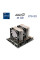 Комплект: материнська плата X79-SS / 2x (ДВА) Intel Xeon E5-2695 v2 (24 (48) ядер 2.4 - 3.2 GHz) / 16 GB DDR3 / 2x Кулер Cooler Master T400i / Cache Memory 60 MB / Socket LGA2011