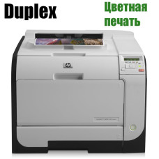 Принтер HP Color LaserJet Pro 400 M451dn / Лазерний кольоровий друк / 600x600 dpi / A4 / 20 стор. хв / Дуплекс / USB 2.0 б/в