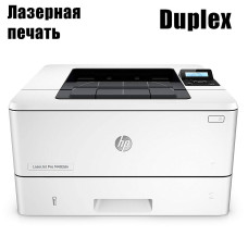 Принтер HP LaserJet Pro M402DN / Лазерний ч/б друк / 38 стор/хв / Ethernet, Duplex б/в