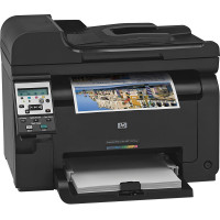 МФУ HP LaserJet Pro 100 M175nw / Лазерний кольоровий друк / 600x600 dpi / A4 / 16 стор. хв / USB 2.0, Ethernet б/в