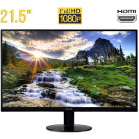 Монітор Б-класс Acer K222HQL / 21.5" (1920x1080) IPS / HDMI, DVI, VGA / VESA 100x100 б/в