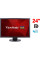 Монітор ViewSonic VG2438M / 24" (1920x1200) TN / 1x DP, 1x DVI, 1x VGA, 4x USB 3.0, 2x Audio / 2x 2W / VESA 100x100 / Pivot б/в