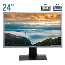 Монітор Б-класс Acer B243HL / 24" (1920x1080) TN / DVI, VGA / Вбудовані колонки 2x 2W б/в