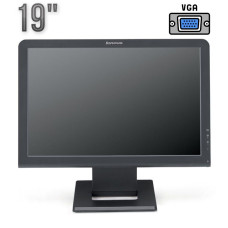 Монітор Б-клас Lenovo ThinkVision L192 / 19" (1440x900) TN / VGA / VESA 100x100 б/в
