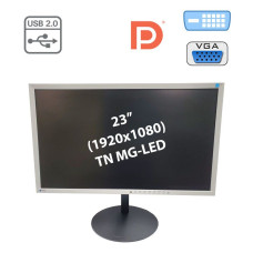 Монітор Eizo FlexScan EV2316W / 23" TN MG-LED / DVI-D, VGA, DP, USB-Hub, Audio Ports / Flicker-free / вбудовані колонки 2х 1W б/в