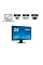 Монітор Iiyama ProLite E2483HS / 24" (1920x1080) TN / VGA, DVI, HDMI, Audio / VESA 100x100 б/в