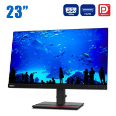 Монітор Lenovo ThinkVision T23i-20 / 23" (1920x1080) IPS / VGA, HDMI, DisplayPort, USB 3.2 б/в