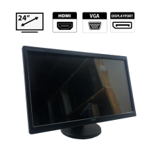 Монітор Iiyama ProLite T2452MTS / 24" (1920x1080) TN Touch / DVI, VGA, HDMI, Audio б/в