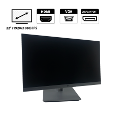 Монітор HP Compaq LA2206xc / 22" (1920x1080) TN / DisplayPort, DVI, VGA, USB-Hub, Audio б/в