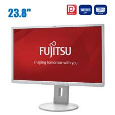 Монітор Fujitsu B24-8 TE Pro / 23.8" (1920x1080) IPS 5 мс / DisplayPort, DVI, VGA, USB 2.0, Audio / VESA 100x100 / Вбудовані колонки 2x 2W б/в