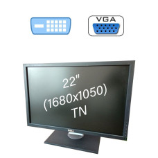 Монітор Dell G2210 / 22" (1680x1050) TN / 1x DVI, 1x VGA б/в
