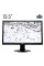Монітор АОС Pro-line M2060PWD / 19.5" (1600x900) MVA / VGA, Audio / VESA 100x100 / Вбудовані колонки 2x 2W б/в