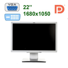 Монітор Fujitsu B22W-7 / 22" (1680x1050) TN / 4x USB, DVI, DP, VGA / вбудовані колонки б/в
