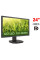 Монітор ViewSonic VG2439M / 24" (1920x1080) TN / 1x DP, 1x DVI, 1x VGA, 3x USB 2.0, 2x Audio / 2x 2W / VESA 100x100 / Pivot б/в