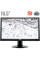 Монітор АОС Pro-line M2060PWQ / 19.5" (1920x1080) MVA / DisplayPort, VGA, Audio / VESA 100x100 / Вбудовані колонки 2x 2W б/в