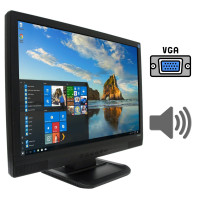 Монітор Б клас Iiyama ProLite E2202WSV / 22" (1680x1050) TN / VGA / вбудовані колонки (2x 2W) / VESA 100x100 б/в