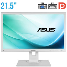 Монітор Asus BE229QLB White / 21.5" (1920x1080) IPS / VGA, DVI, DisplayPort, USB, Audio / VESA 100x100 / Вбудовані колонки 2x 2W б/в