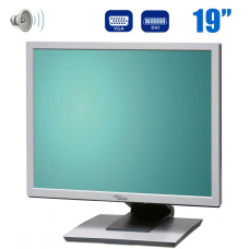 Монітор Б-клас Fujitsu B19-5 / 19" (1280x1024) TN / DVI, VGA / Вбудовані колонки 2x 1W б/в