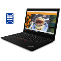 Ультрабук Lenovo ThinkPad L490 / 14" (1366x768) TN / Intel Core i3-8145U (2 (4) ядра по 2.1 - 3.9 GHz) / 8 GB DDR4 / 256 GB SSD / Intel UHD Graphics / WebCam / Win 10 Pro б/в