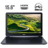 Ноутбук Acer Chromebook 15 CB3-532 N15Q9 / 15.6" TN / Intel Celeron N3060 (2 ядра по 1.6-2.48 GHz) / 4GB DDR3 / 16GB eMMC / HD Graphics 400 / WebCam / HDMI / Chrome OS б/в