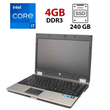 Ноутбук HP EliteBook 8440p / 14" (1600x900) TN / Intel Core i7-620M (2 (4) ядра по 2.7-3.3 GHz) / 4 GB DDR3 / 240 GB SSD /HD Graphics б/в