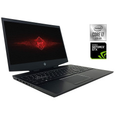 Ігровий ноутбук HP Omen 15-dh1070wm / 15.6" (1920x1080) IPS / Intel Core i7-10750H (6 (12) ядер по 2.6 - 5.0 GHz) / 16 GB DDR4 / 512 GB SSD / nVidia GeForce GTX 1660 Ti, 6 GB GDDR6, 192-bit / WebCam б/в
