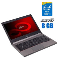 Ноутбук Fujitsu LifeBook E744 / 14" (1600x900) TN / Intel Core i5-4200M (2 (4) ядра по 2.5 - 3.1 GHz) / 8 GB DDR3 / 480 GB SSD / Intel HD Graphics 4600 / WebCam б/в