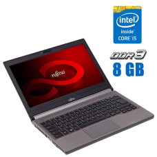 Ноутбук Fujitsu LifeBook E744 / 14" (1600x900) TN / Intel Core i5-4200M (2 (4) ядра по 2.5 - 3.1 GHz) / 8 GB DDR3 / 480 GB SSD / Intel HD Graphics 4600 / WebCam б/в