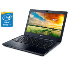 Ноутбук Acer Aspire E5-575-72L3 / 15.6" TN / Core i7-6500U (2 (4) ядра по 2.5-3.1 GHz) / 8 GB DDR4 / 256 GB SSD / HD Graphics 520 / WebCam / DVD-ROM / Win 10 б/в