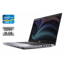 Ультрабук Dell Latitude 5411 / 14" (1920x1080) IPS / Intel Core i7-10850H (6 (12) ядер по 2.7 - 5.1 GHz) / 16 GB DDR4 / 256 GB SSD / Intel UHD Graphics / WebCam б/в