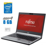 Ультрабук Fujitsu LifeBook E756 / 15.6" (1366x768) TN / Intel Core i5-6200U (2 (4) ядра по 2.3 - 2.8 GHz) / 8 GB DDR4 / 256 GB SSD / Intel HD Graphics 520 / WebCam / Win 10 Pro б/в