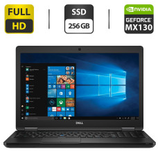Ігровий ноутбук Dell Latitude 5591 / 15.6" IPS / Intel Core i5-8400H (4(8) ядра по 2.5-4.2 GHz) / 16GB DDR4 / 256GB SSD / GeForce MX130, 2GB GDDR5, 64-bit / WebCam / HDMI б/в