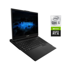 Ігровий ноутбук Lenovo Legion 5 15IMH05H / 15.6" (1920x1080) IPS / Intel Core i5-10300H (4 (8) ядер по 2.5 - 4.5 GHz) / 16 GB DDR4 / 512 GB SSD M.2 / nVidia GeForce RTX 2060, 6 GB GDDR6, 192-bit / WebCam / Win 11 б/в