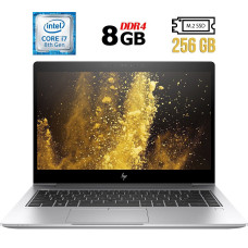 Ультрабук Б-клас HP EliteBook 840 G5 / 14" (1920x1080) IPS / Intel Core i7-8650U (4 (8) ядра по 1.9 - 4.2 GHz) / 8 GB DDR4 / 256 GB SSD M.2 / Intel UHD Graphics 620 / WebCam / Fingerprint / HDMI б/в