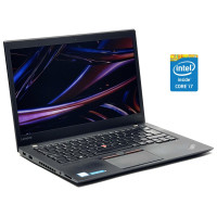 Ультрабук Lenovo ThinkPad T460s / 14" (2560x1440) IPS / Intel Core i7-6600U (2 (4) ядра по 2.6 - 3.4 GHz) / 8 GB DDR4 / 256 GB SSD / Intel HD Graphics 520 / WebCam / Win 10 Pro б/в