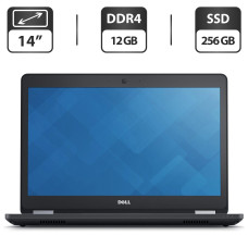 Ультрабук Dell Latitude E5470 / 14" TN / Intel Core i5-6300U (2(4) ядра по 2.4-3 GHz) / 12GB DDR4 / 256GB SSD / HD Graphics 520 / WebCam / HDMI б/в