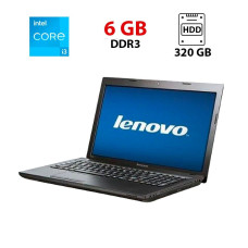Ноутбук Lenovo Ideapad N580/15.6" (1366x768) TN/Intel Core i3-3120M (2(4) ядра по 2.5 GHz)/6 GB DDR3/320 GB HDD/Intel HD Graphics 4000/WebCam/АКБ не тримає б/в