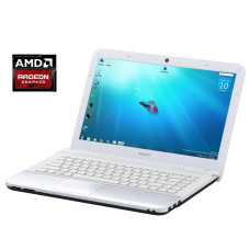 Ноутбук Sony Vaio VPCEB4S1E / 15.6" TN / Core i3-380M (2(4) ядра по 2.53GHz) / 4GB DDR3 / 240GB SSD / AMD Radeon HD 5450, 512 MB DDR2, 64-bit / WebCam б/в