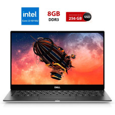 Ноутбук Dell XPS 7390 / 13.3" (1920x1080) IPS / Intel Core i3-10110U (2 (4) ядра по 2.1 - 4.1 GHz) / 8 GB DDR3 / 256 GB SSD / Intel UHD Graphics 620 / WebCam / USB 3.1 / HDMI б/в